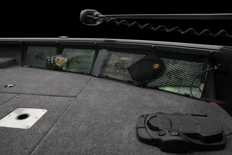 Slide: The Image of Control panel of 2026 Ranger VS1882SC Reata boat with speedometer and switches. - 20