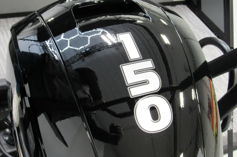 Slide: The Image of 2026 Viaggio Lago V22U pontoon boat interior with modern seating and sleek design. - 4