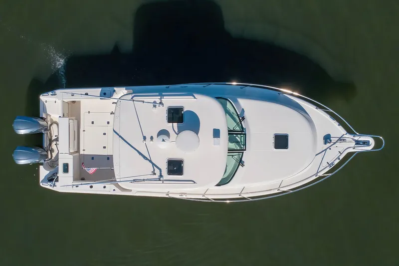 Slide: The Image of 2012 Pursuit 345 Offshore Birdseye View - 4
