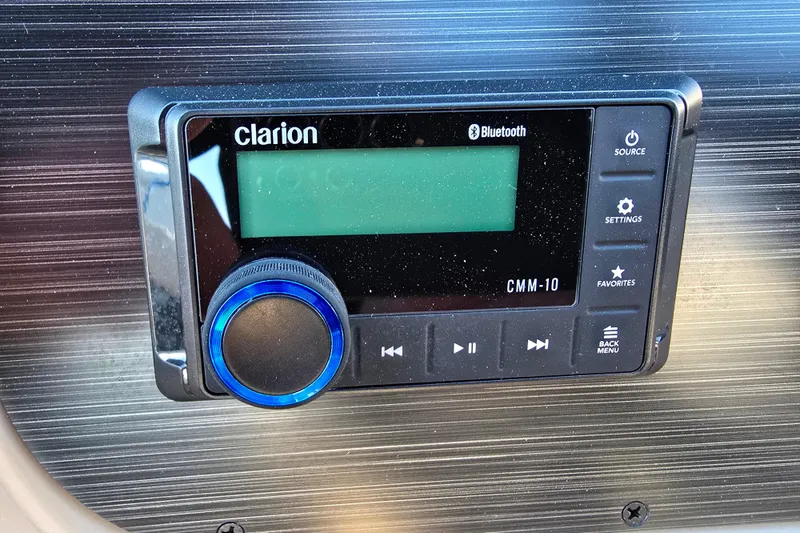Slide: The Image of Clarion Bluetooth audio system in 2026 Sweetwater 2086 CRUISE. - 7