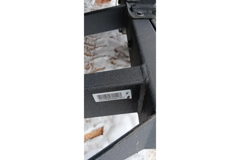 Slide: The Image of Close-up of Ranger ALPHA 208 (2025) frame with barcode label. - 21