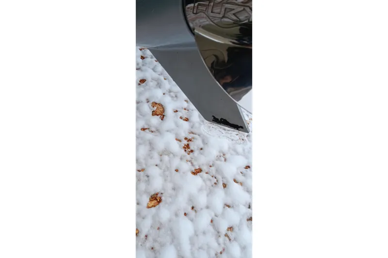 Slide: The Image of Close-up of Ranger ALPHA 208 propeller in snow, 2025 model. - 26