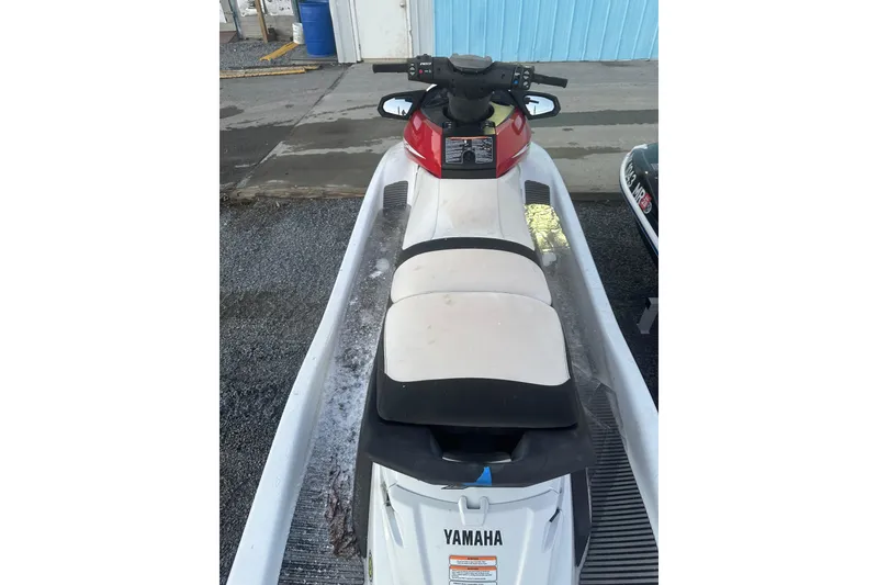 Slide: The Image of 2017 Yamaha WaveRunner FX HO jet ski on trailer, parked outdoors. - 8