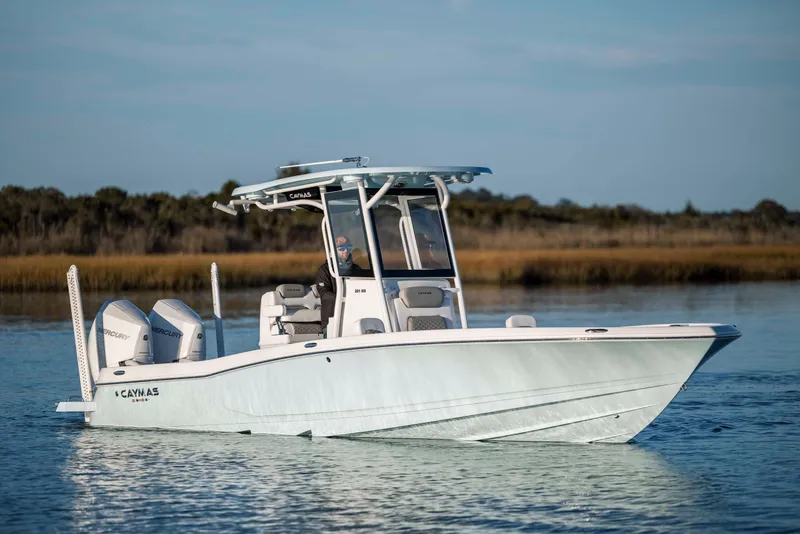 The Image of 2026 Caymas 281 HB boat on calm water. - 0