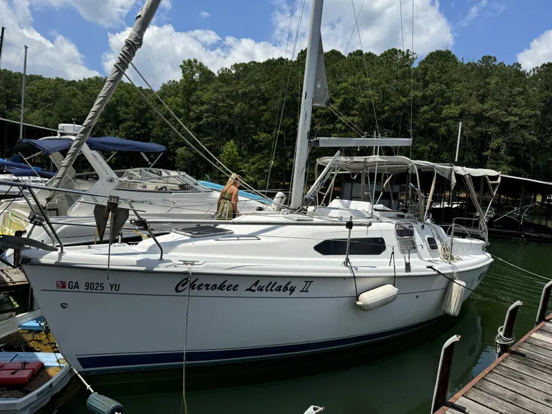 The Image of Hunter 290 sailboat from 2000 docked, Cherokee Lullaby II. - 0