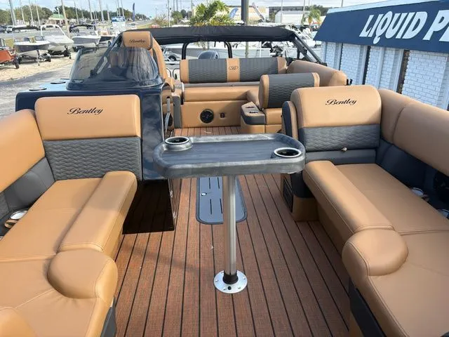 Slide: The Image of Bentley Pontoons Elite Swingback Bench 223 2026 - 8