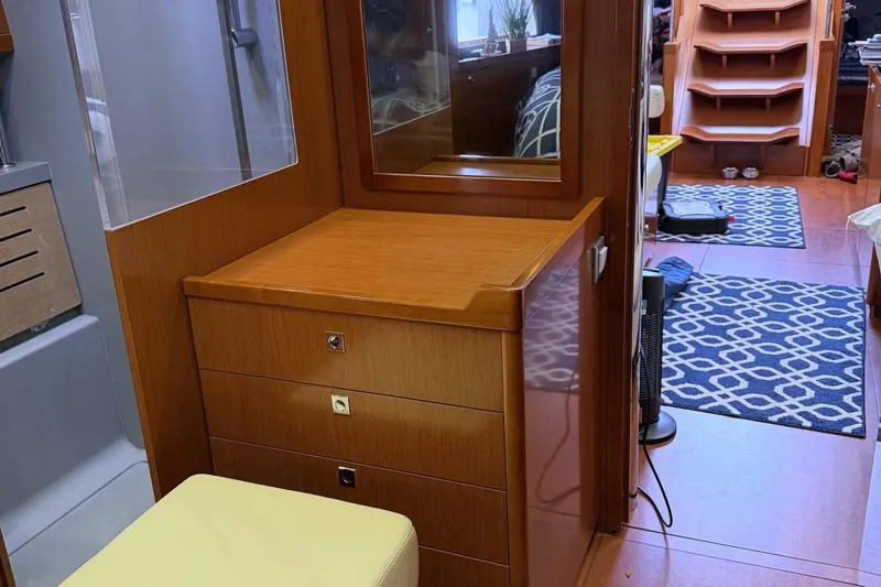Slide: The Image of Master Berth/Suite - Vanity with Storage. - 29