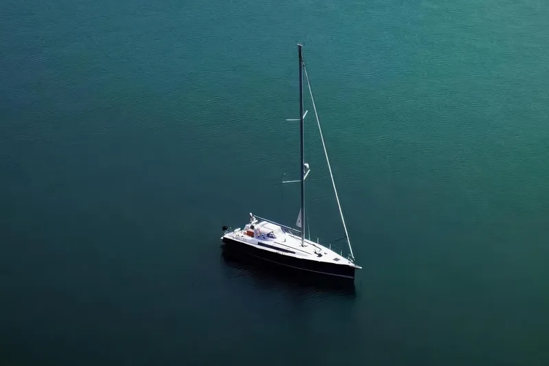 Slide: The Image of Anchored for the evening. - 43