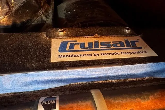 Slide: The Image of Cruisair unit by Dometic Corporation on 1989 Hylas 44 yacht. - 100