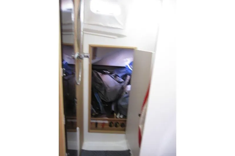 Slide: The Image of Interior storage area of 2021 Jeanneau Sun Odyssey 349 sailboat. - 19