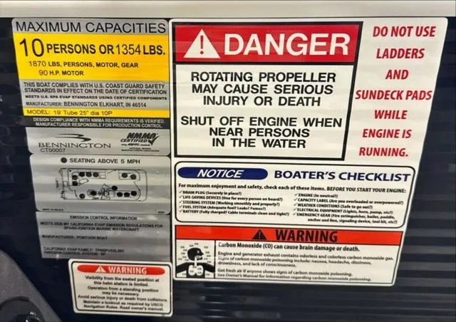 Slide: The Image of Bennington S-One L-Bench 20 SL Pontoon 2026 - 20