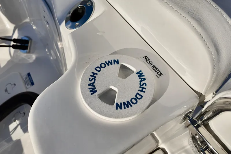 Slide: The Image of Freshwater washdown feature on 2026 Sea Fox 248 Commander boat. - 22