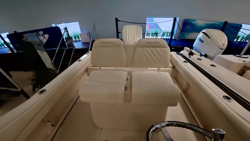 Slide: The Image of Interior view of 2026 Grady-White Fisherman 216 boat. - 14