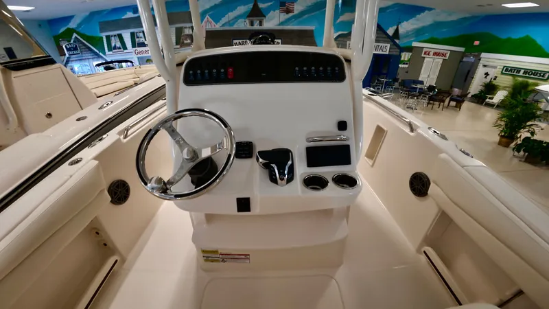 Slide: The Image of Interior view of 2026 Grady-White Fisherman 216 boat. - 17