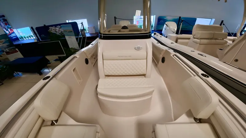 Slide: The Image of Interior view of 2026 Grady-White Fisherman 216 boat. - 24