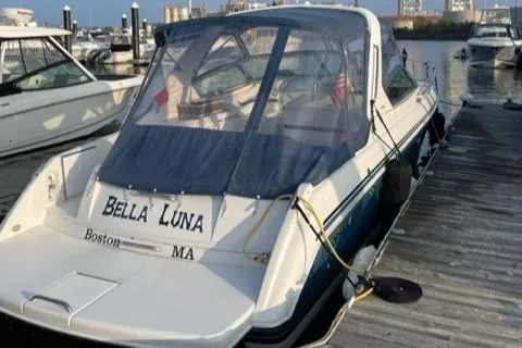 Slide: The Image of 2005 Formula 330 Sun Sport boat named Bella Luna docked in Boston, MA. - 5
