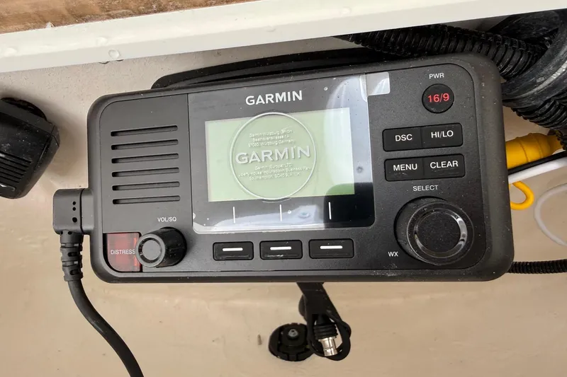 Slide: The Image of Garmin radio on Sea Hunt BX 22 BR boat, year 2026. - 20