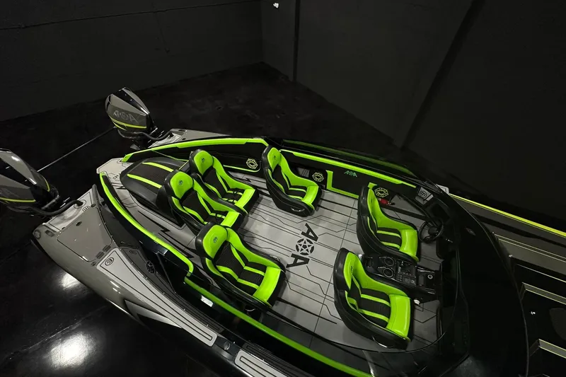 Slide: The Image of 2025 Mystic Powerboats C4000 Cockpit View - 5