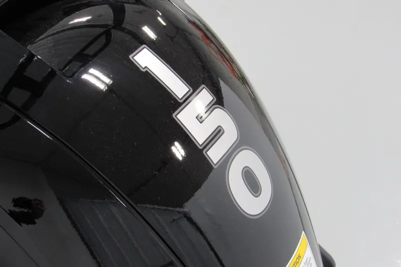 Slide: The Image of Close-up of a black Viaggio Lago X22S 2026 engine with "150" label. - 13