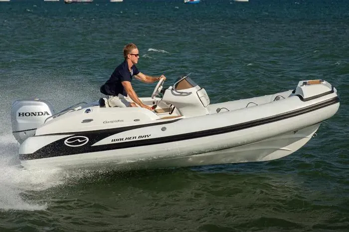 Slide: The Image of Manufacturer Provided Image: Walker Bay Generation 15 boat 2026 on the water. - 2