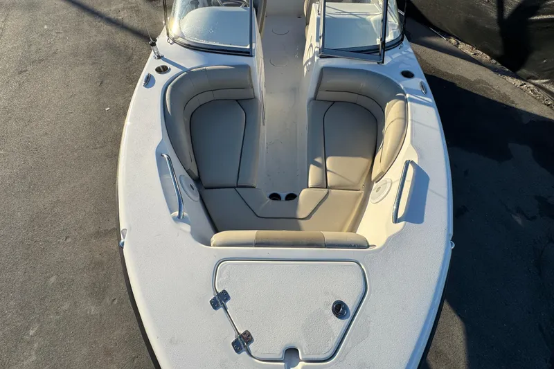 Slide: The Image of Key West 203 DFS boat 2021 with beige interior. - 39