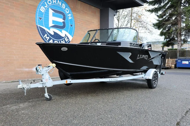 Slide: The Image of 2026 Lund 1775 Adventure Sport boat on trailer at Bjornson Marine. - 14