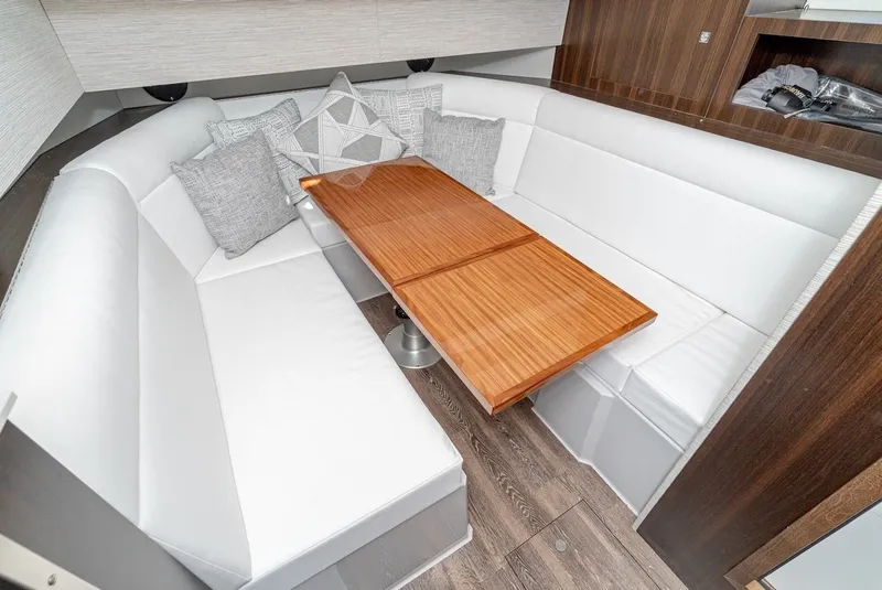 Slide: The Image of Cabin salon table converts to sleeper for two - 34