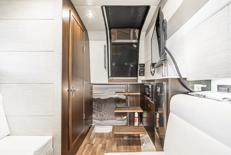 Slide: The Image of Interior of 2023 Cruisers Yachts 42 GLS with modern amenities. - 36