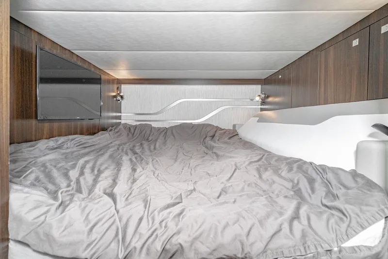 Slide: The Image of Aft cabin sleeps 2 with Flatscreen TV - 37