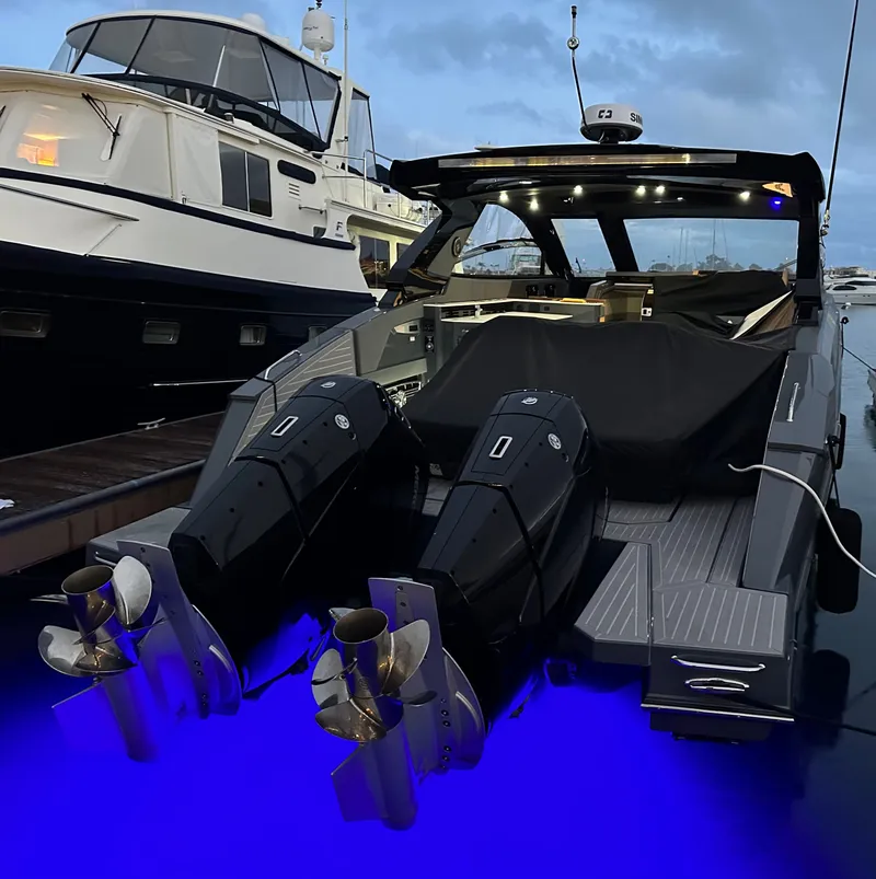 Slide: The Image of Blue underwater lights on - 57