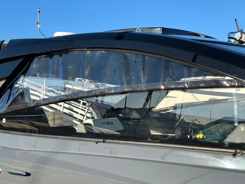 Slide: The Image of Starboard side 1/2 window with isinglass window - 64