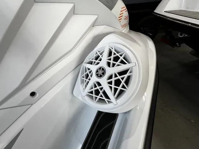 Slide: The Image of Close-up of a speaker on the 2026 Yamaha WaveRunner GP SVHO. - 5