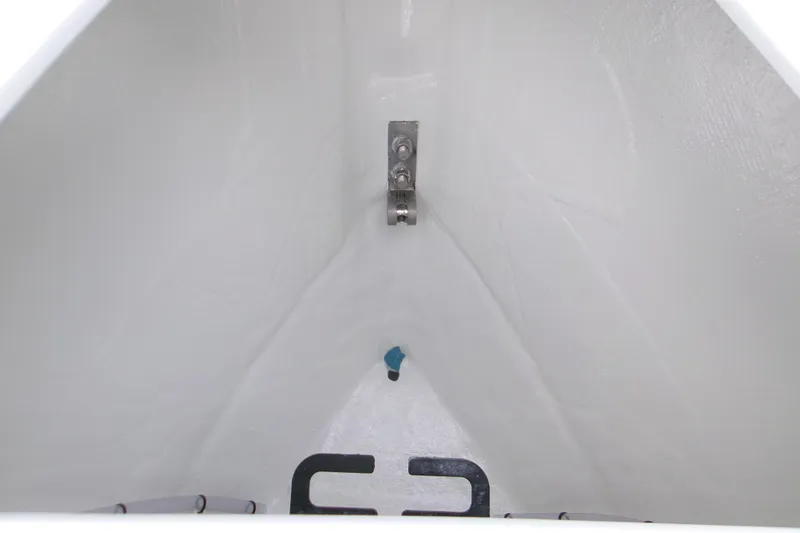 Slide: The Image of Interior view of 2026 Contender 28 Tournament boat's storage compartment. - 9