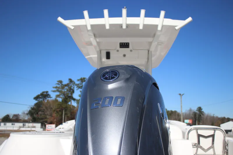 Slide: The Image of 2026 Sea Fox 228 Commander boat with powerful 200 horsepower engine. - 26