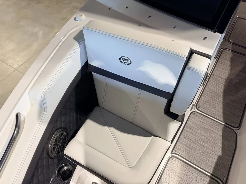 Slide: The Image of Interior of 2025 Cobalt R6 featuring luxurious seating design. - 38