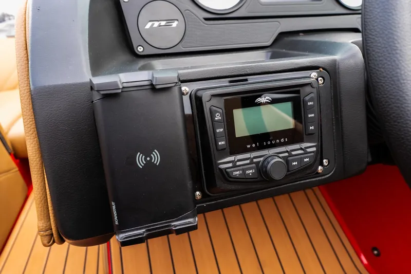 Slide: The Image of Dashboard of 2026 MB B52 23 Classic with gauges and digital display. - 17