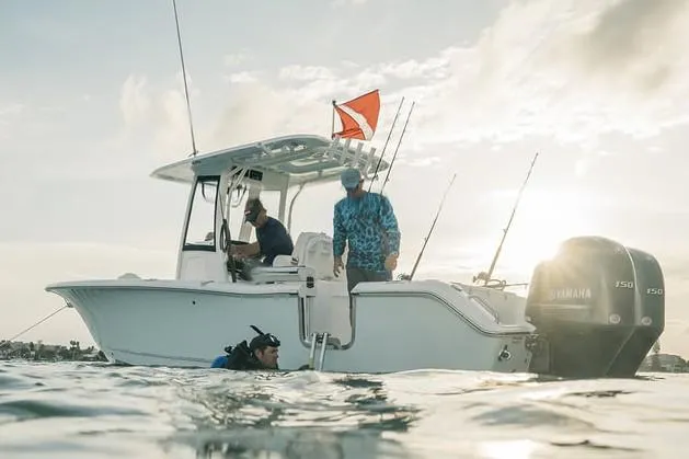 The Image of 2019 Sea Hunt Gamefish 25 boat on trailer, loaded with options, financing available. - 0