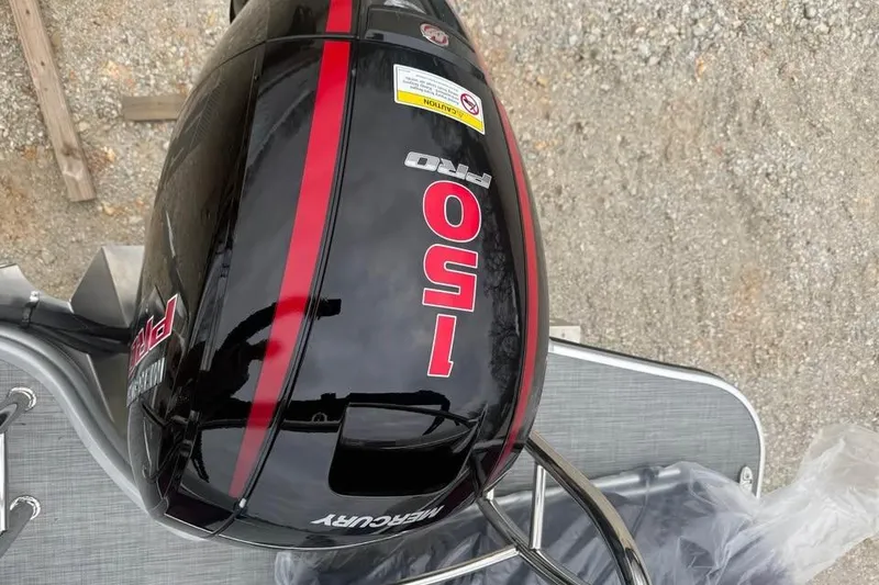 Slide: The Image of Mercury 150 Pro outboard motor on 2026 Lowe SS 230 WV boat. - 15