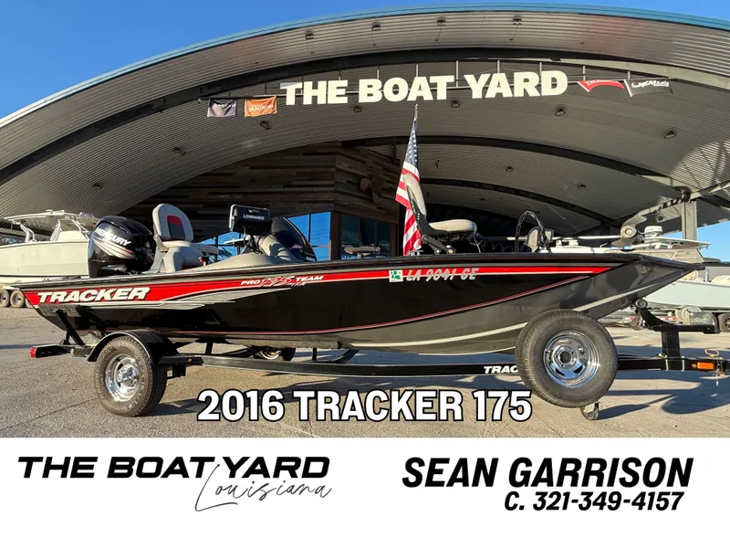 The Image of 2016 Tracker Pro Team 175 TXW boat at The Boat Yard. - 1
