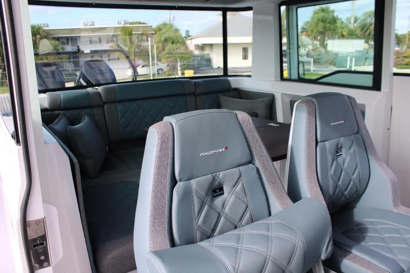 Slide: The Image of Axopar 37 - Enclosing Helm & Dinette - 9