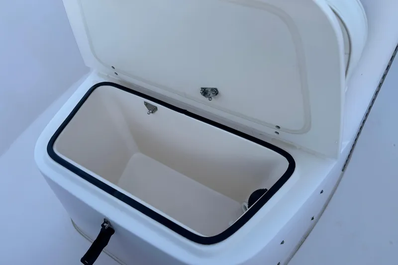 Slide: The Image of Open storage compartment on 2008 Grady-White Sportsman 180 boat. - 15