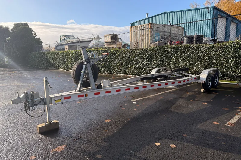 Slide: The Image of Trailer for 2016 Cutwater C-242 Coupe in parking lot, sunny day. - 52