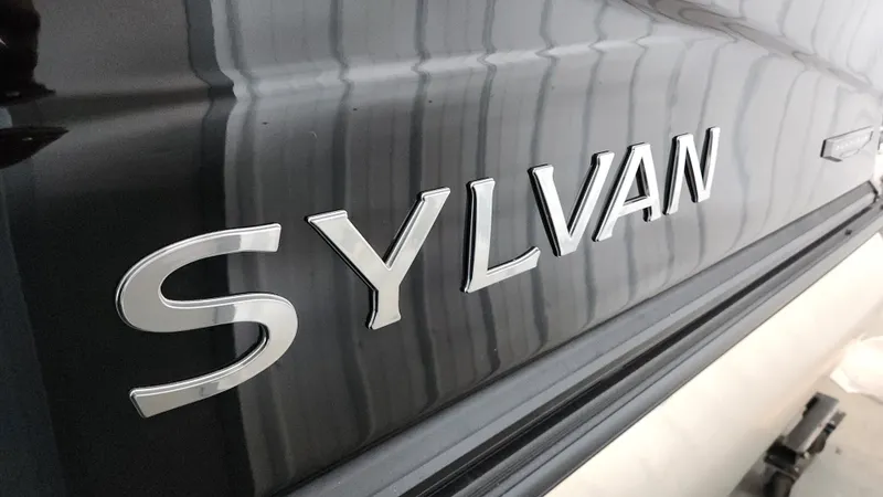 Slide: The Image of Close-up of the 2026 Sylvan L3 SLZ with a shiny logo. - 41