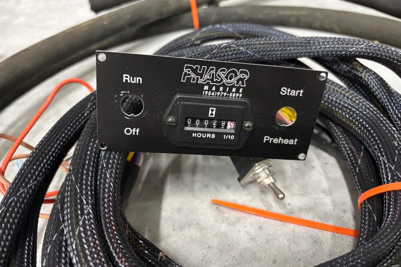 Slide: The Image of Phaser Marine generator, 29 hours logged  - 71