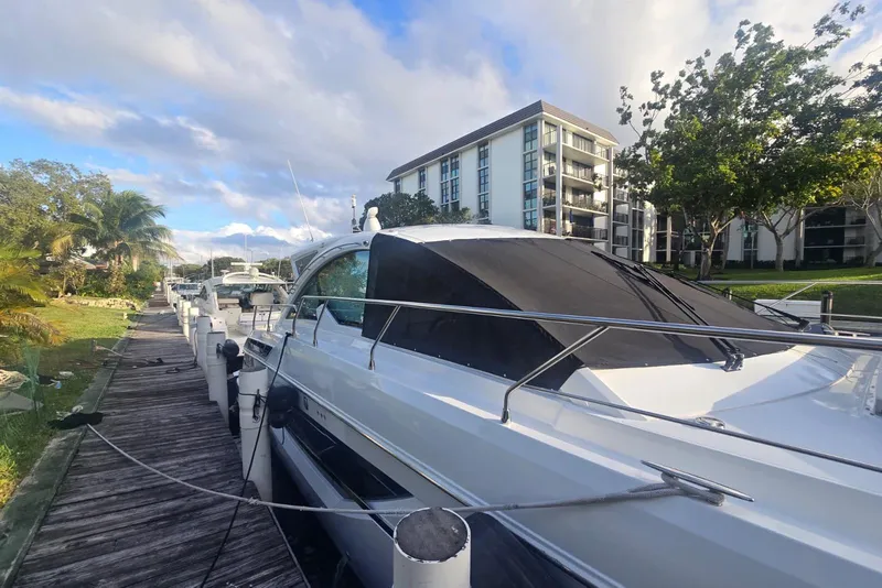 Slide: The Image of Seakeeper 6 stabilizer in 2018 Cruisers Yachts 50 Cantius engine room. - 40