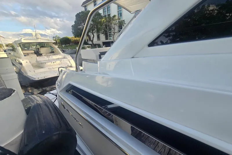 Slide: The Image of Engine room of 2018 Cruisers Yachts 50 Cantius with Kohler generator. - 44