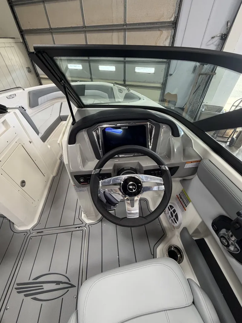 Slide: The Image of Interior view of Chaparral SSi 21 boat, model year 2026. - 12
