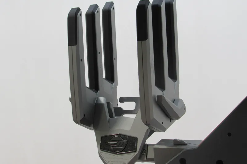 Slide: The Image of 2026 Malibu Wakesetter 23 LSV wakeboard rack, sleek and modern design. - 9