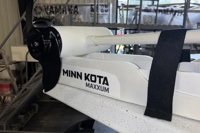 Slide: The Image of Minn Kota Maxxum trolling motor on 2026 Xpress H20B Bay boat. - 35