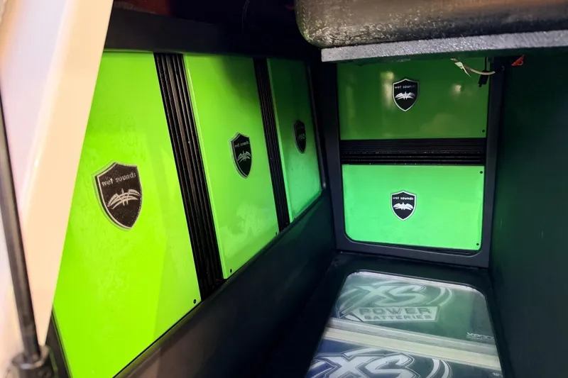 Slide: The Image of 2014 Nautique Super Air Nautique G23 with Wet Sounds audio system and XS Power batteries. - 20